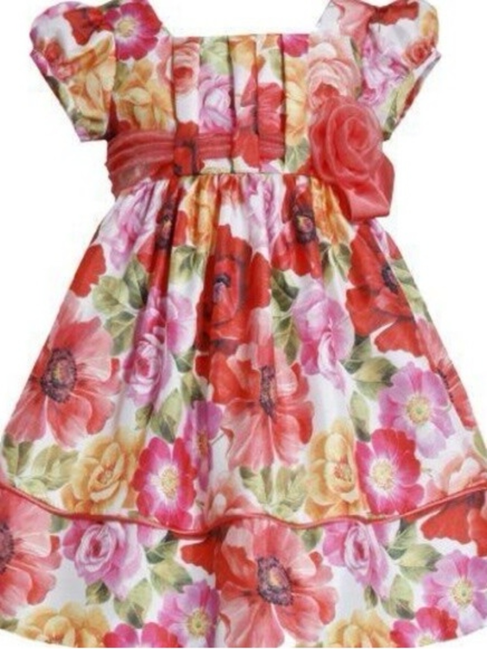 Bonnie Jean Girls Floral Dress 4T